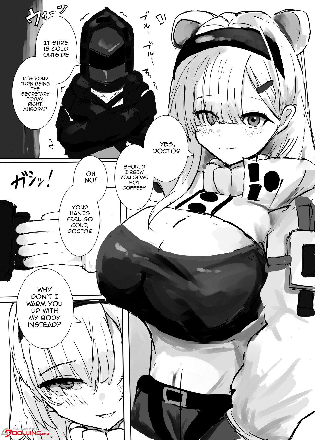 Hentai Manga Comic-Story About Doing Lewd Things With Aurora As She Warms My Body-Read-1